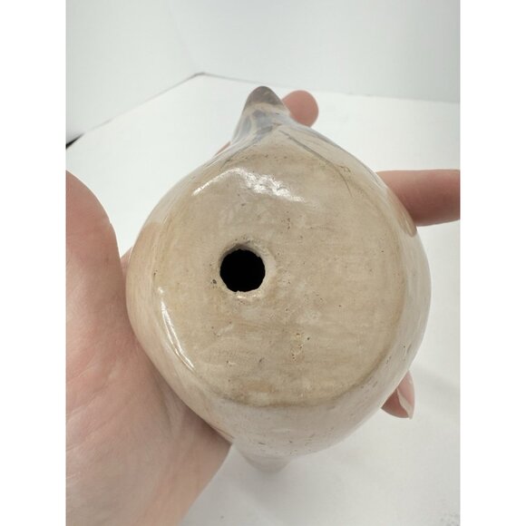 2 Vintage Tonala Bird Figurines Ceramic Hand Painted Mexican Folk Art Pottery - Picture 14 of 15